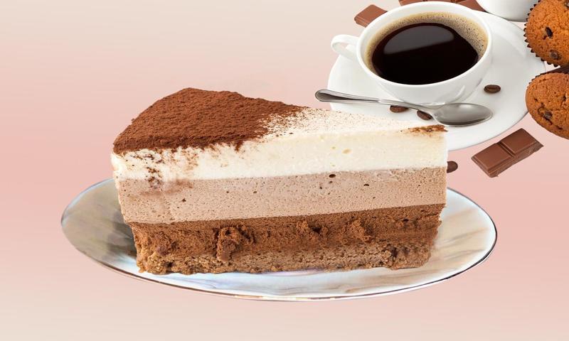 Творожный торт «3 шоколада»