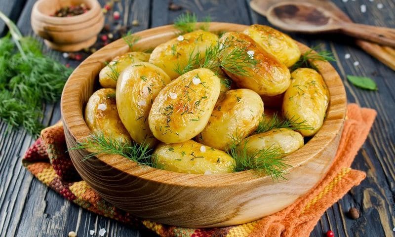 Вкусная молодая картошка